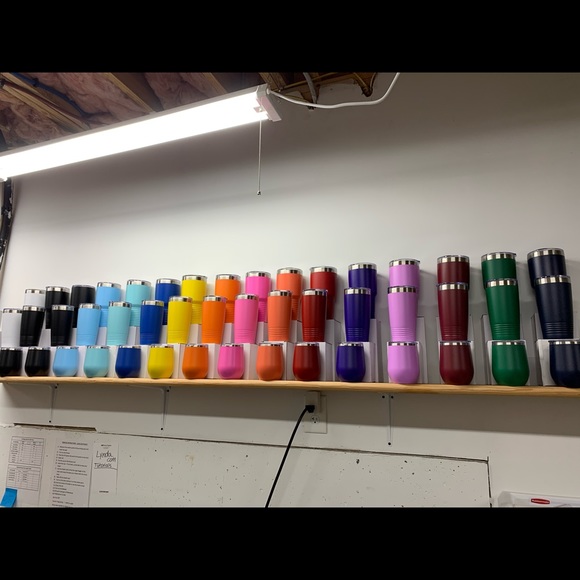 SCRIPT MONOGRAM TUMBLER - Picture 5 of 5